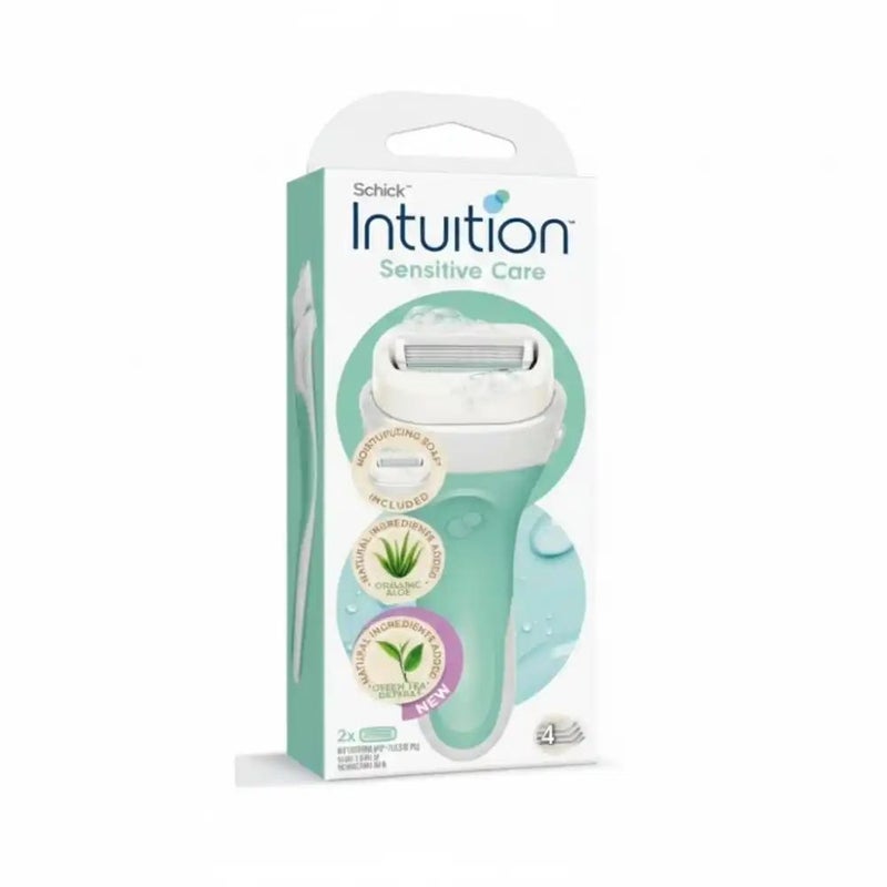 Schick Intuition Sensitive Care Razor for Women- 4blades